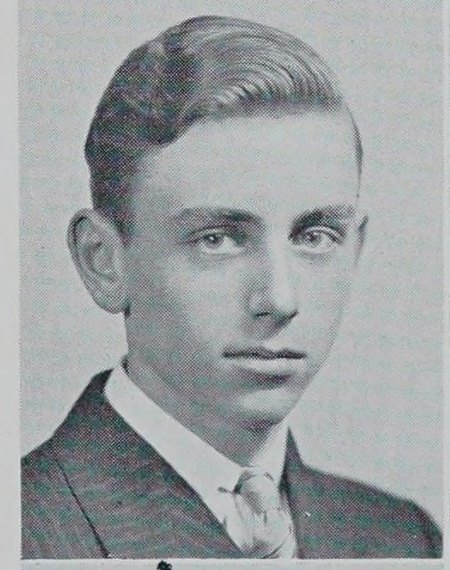 Portrait of Francis Robert Marshall, High School of Commerce, class of 1940