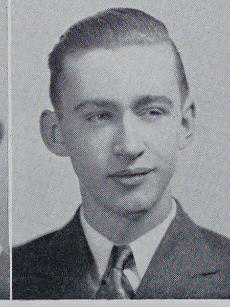 Portrait of Lloyd Bruce Randall, High School of Commerce, class of 1940