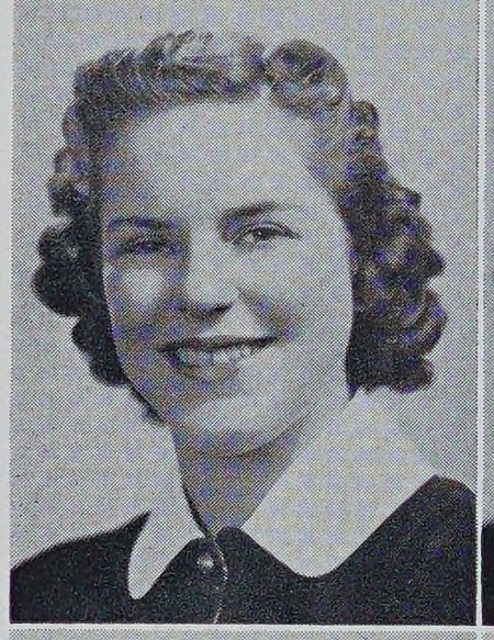 Portrait of Shirley-May Jacqlyne Atwood, High School of Commerce, class of 1940