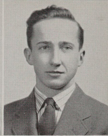 Portrait of Donald Francis Martin, High School of Commerce, class of 1941