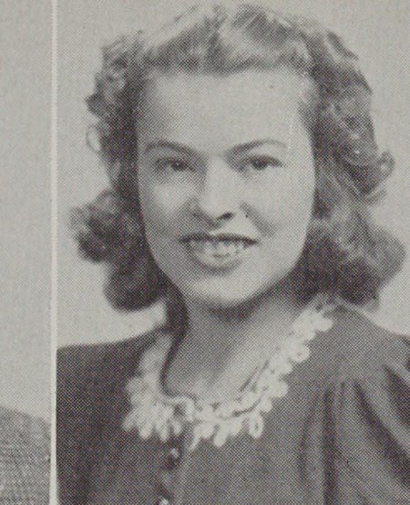 Portrait of Helen May Dunbar, High School of Commerce, class of 1941