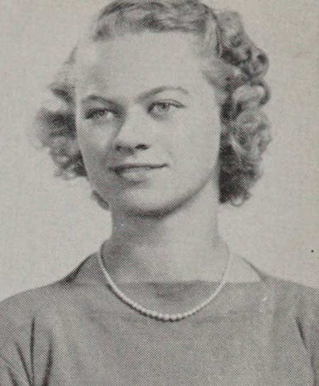 Portrait of Marie Emma Watson, High School of Commerce, class of 1941