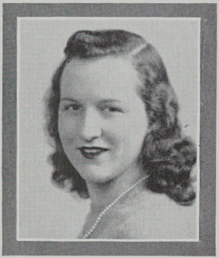Portrait of Eileen Elizabeth Moore, High School of Commerce, class of 1943