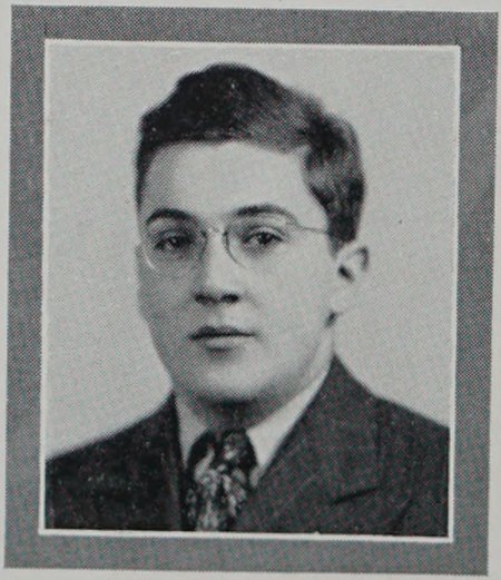 Portrait of Irving Gold, High School of Commerce, class of 1943