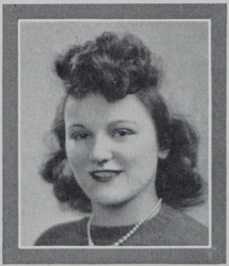 Portrait of Marilyn Drew, High School of Commerce, class of 1943