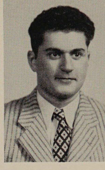 Portrait of Leonard Sydne Meyer, High School of Commerce, class of 1944