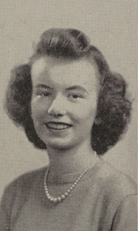 Portrait of Rhea Catherine McCormack, High School of Commerce, class of 1944