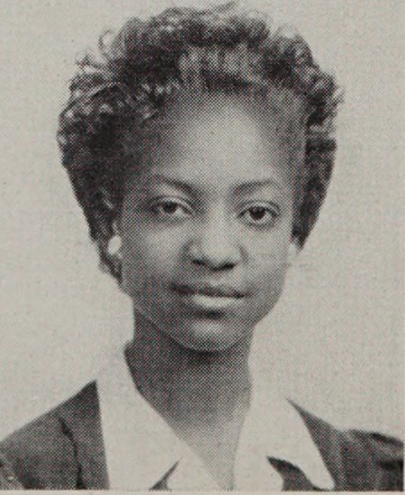 Portrait of Dorothy Thomas, High School of Commerce, class of 1945