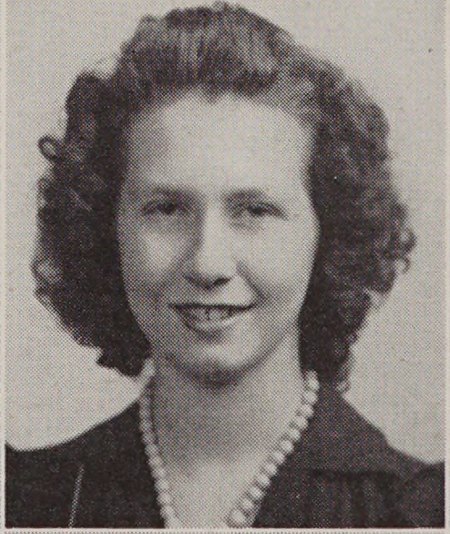 Portrait of Jean Maxwell, High School of Commerce, class of 1945