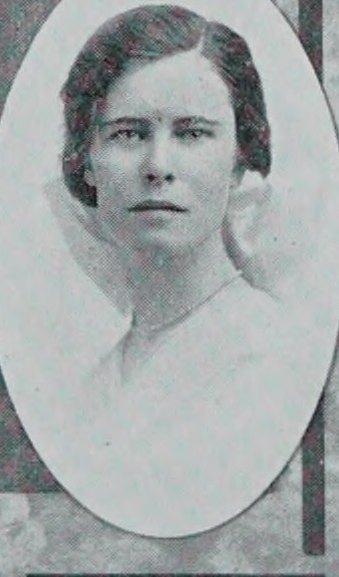 Portrait of Ellen Agnes O'Neill, Cambridge High and Latin School, class of 1917