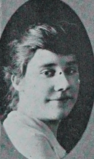 Portrait of Dorothy Jeanette Butler, Cambridge High and Latin School, class of 1918