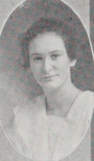 Portrait of Elizabeth Frances Cagney, Cambridge High and Latin School, class of 1919