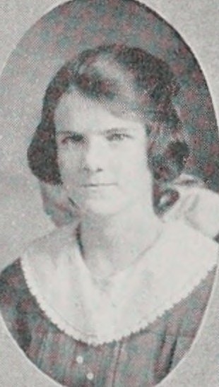 Portrait of Lillian Margaret Sullivan, Cambridge High and Latin School, class of 1919
