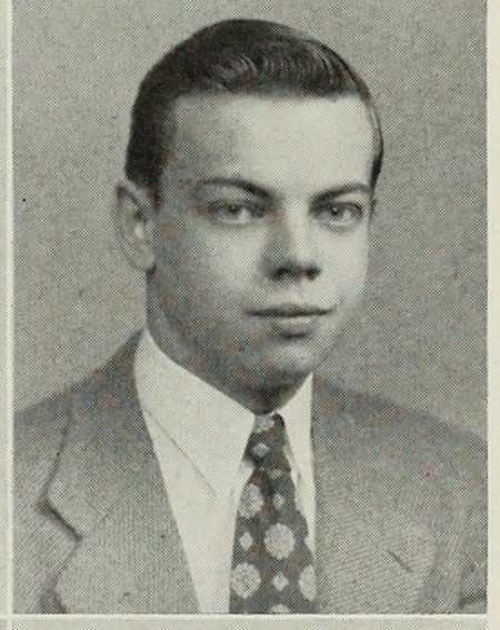 Portrait of John Wood, Classical High School, class of 1945