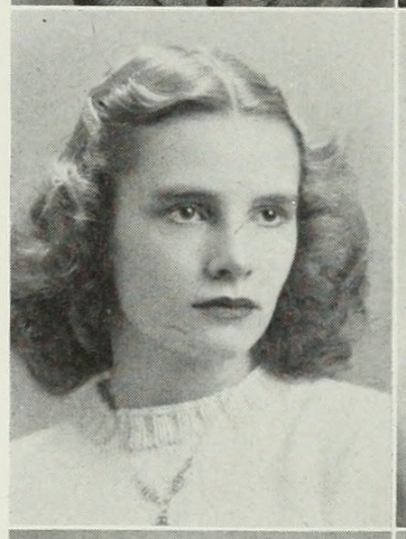 Portrait of Ramona Richards, Classical High School, class of 1945