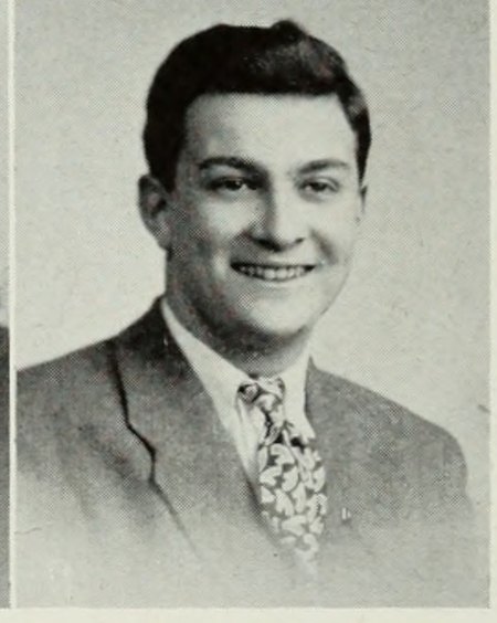 Portrait of Seymour Weinstein, Classical High School, class of 1945
