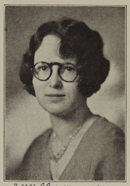 Yearbook portrait of Millicent A. Davis, Newburyport High School, class of 1930