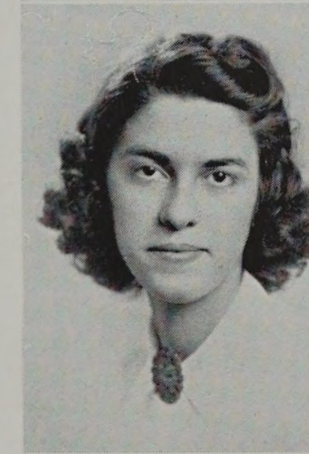 Portrait of Cecelia Rose, New Bedford High School, class of 1940