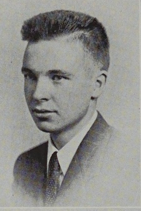 Portrait of Donald H. James, New Bedford High School, class of 1940