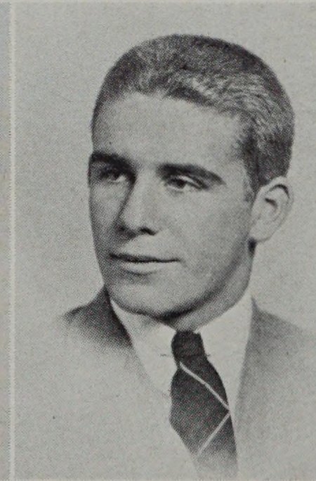 Portrait of Edward J. Riley, New Bedford High School, class of 1940