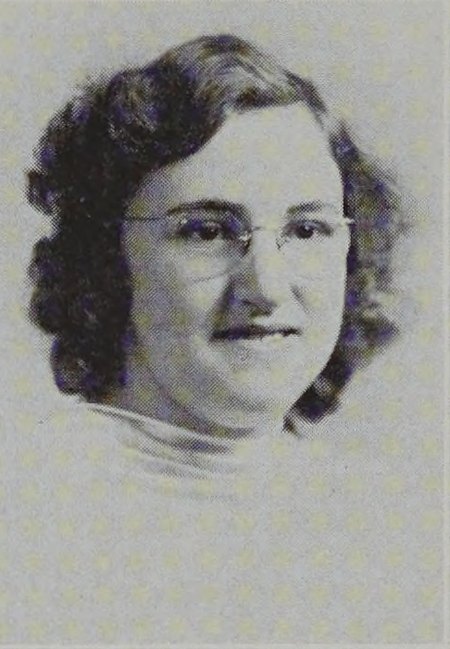 Portrait of Helen F. Scott, New Bedford High School, class of 1940