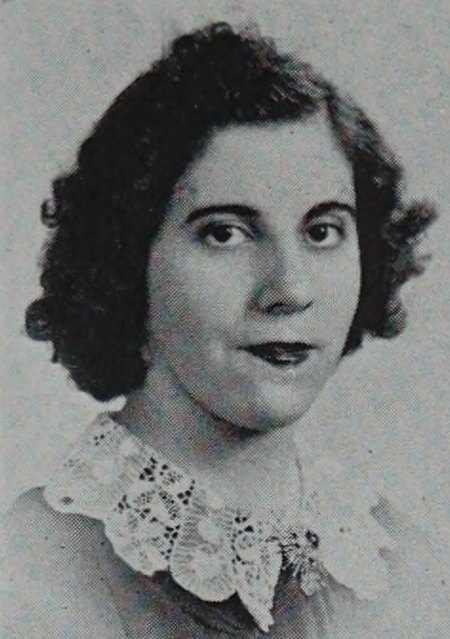 Portrait of Albertina Silva, New Bedford High School, class of 1940