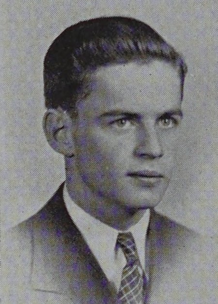 Portrait of Gordon Adams, New Bedford High School, class of 1940