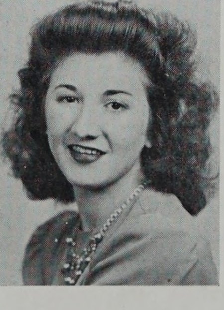 Portrait of Doris Jennings, New Bedford High School, class of 1941