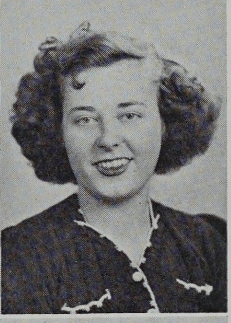 Portrait of Doris Newton, New Bedford High School, class of 1941