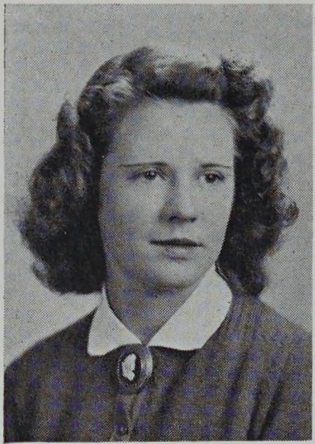 Portrait of Hilda Gibson, New Bedford High School, class of 1941