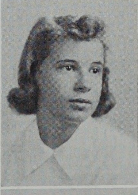 Portrait of Janice Price, New Bedford High School, class of 1941