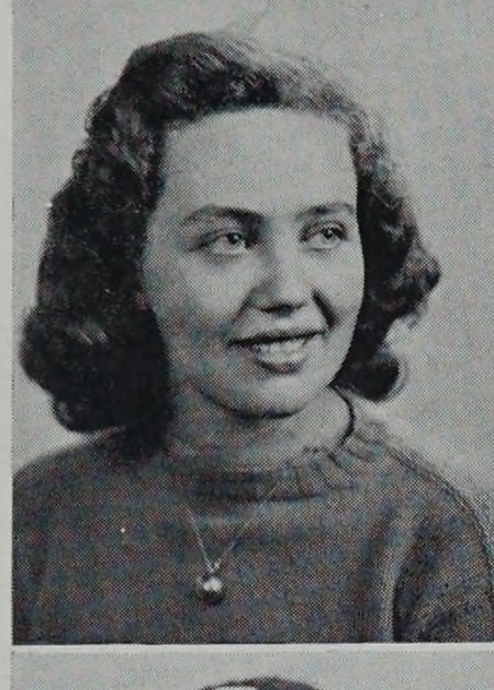 Portrait of Marjorie Ross, New Bedford High School, class of 1941