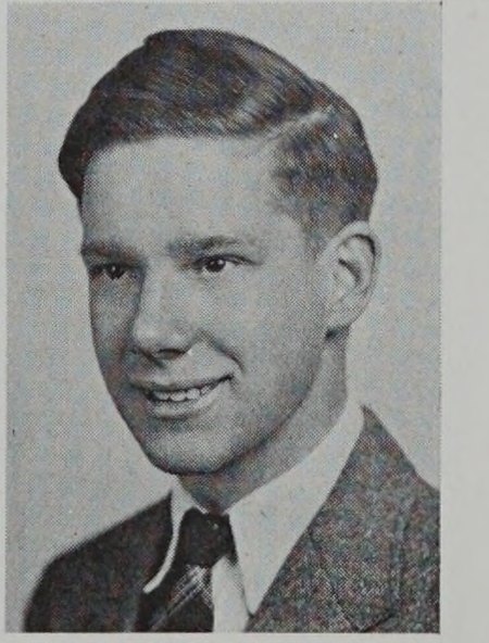 Portrait of Albert Mitchell, New Bedford High School, class of 1941
