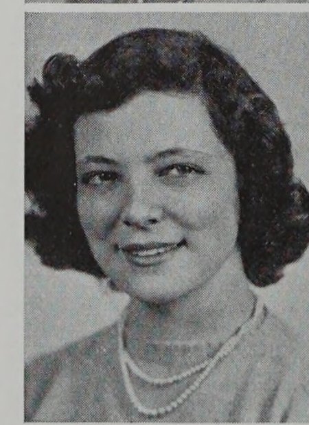 Portrait of Barbara P. Gordon, New Bedford High School, class of 1941