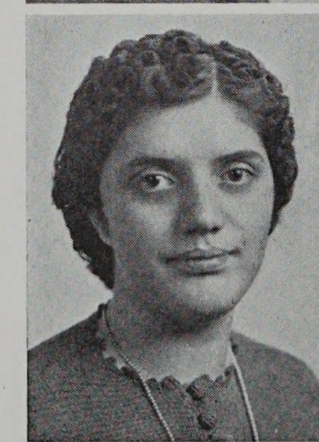 Portrait of Carmen A. Silva, New Bedford High School, class of 1941