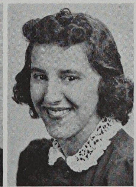 Portrait of Ella Anthony Scott, New Bedford High School, class of 1941