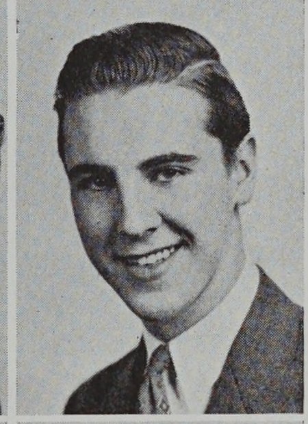 Portrait of Kenneth Wood, New Bedford High School, class of 1941