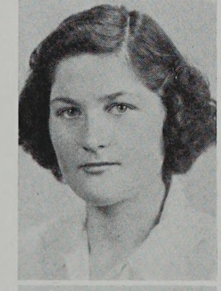 Portrait of Margaret Black, New Bedford High School, class of 1941