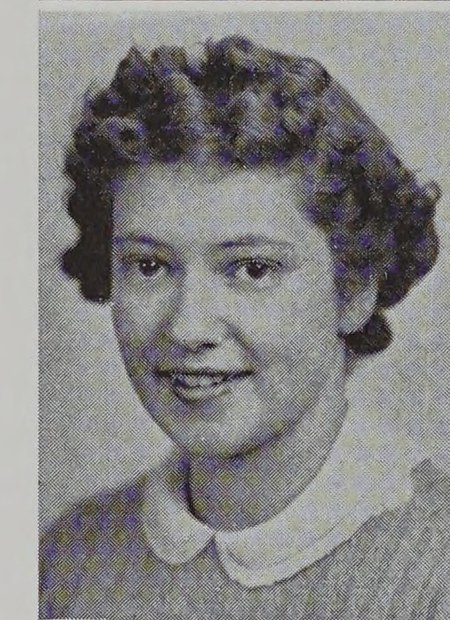 Portrait of Nancy Eaton, New Bedford High School, class of 1941
