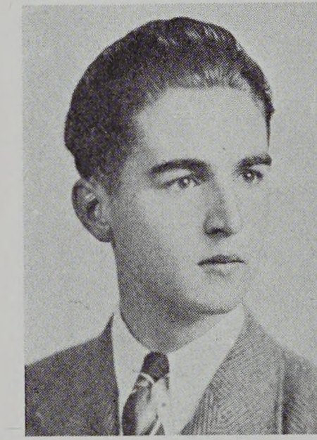 Raymond J. Caron in the 1941 New Bedford High School yearbook