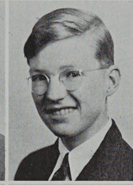 Portrait of Robert Butler, New Bedford High School, class of 1941