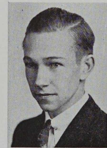 Portrait of Russell Wagner, New Bedford High School, class of 1941