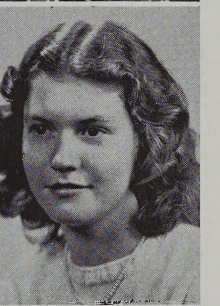 Portrait of Frances M. Richards, New Bedford High School, class of 1942