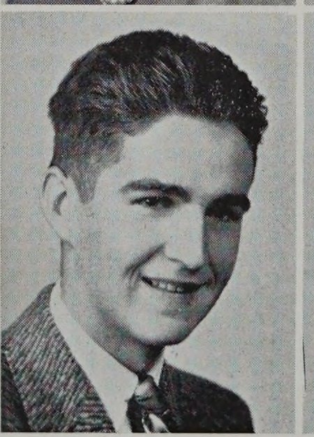 Portrait of Raymond J. Caron, New Bedford High School, class of 1942