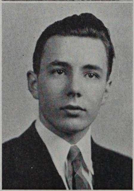 Portrait of Hector Leblanc, New Bedford High School, class of 1942