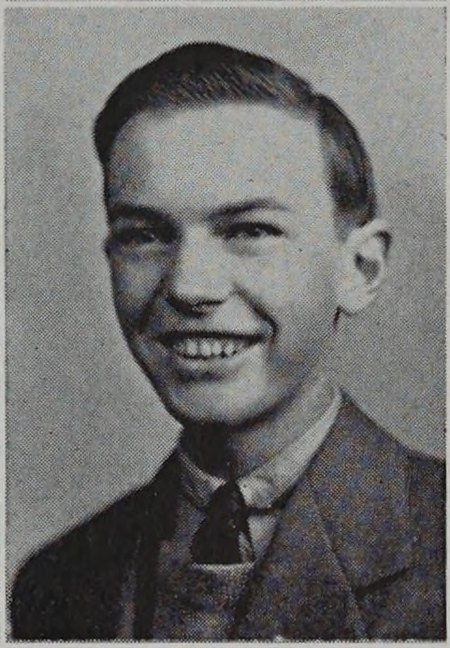 Roger E. Gates in the 1942 New Bedford High School yearbook