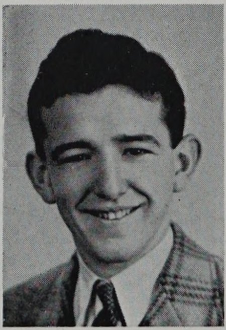 Portrait of John Murray, New Bedford High School, class of 1943