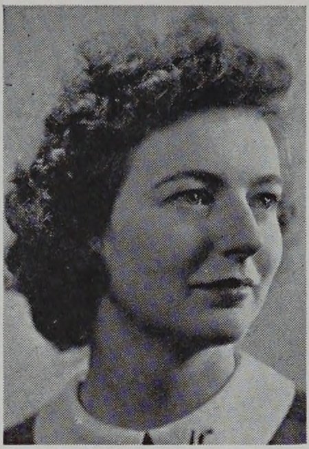 Portrait of Loretta Caron, New Bedford High School, class of 1943