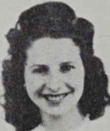 Portrait of Edith Perry, New Bedford High School, class of 1944