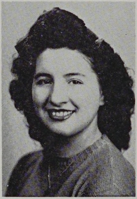 Portrait of Edwina Silva, New Bedford High School, class of 1944
